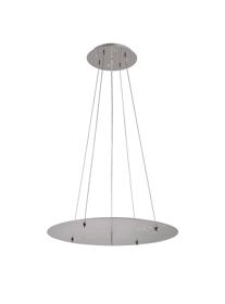 D0565  Additions 590mm 3m Suspension Plate (Max Load 40kg) Polished Chrome, Silver